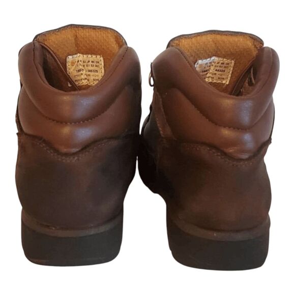 TIMBERLAND Field Mid "Brown/Dark Olive" Hiking Boot Kid's Size 4 - Picture 5 of 8